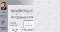 Desktop Screenshot of lipseyrealty.com